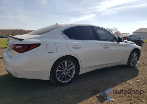 2019 Infiniti Q50 Luxe from USA, damaged, VIN JN1EV7AP3KM515083